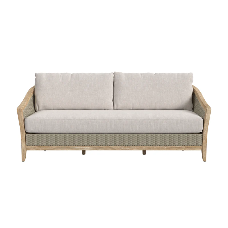 Sunset West Cambria Teak Outdoor Sofa