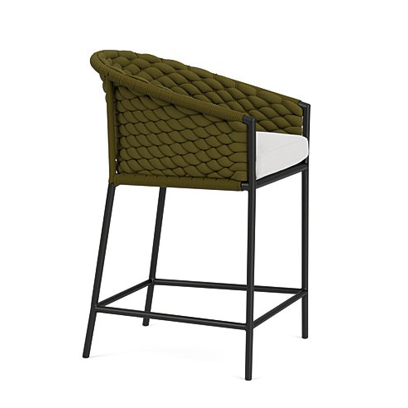 Lloyd Flanders Escape Aluminum Outdoor Balcony Stool