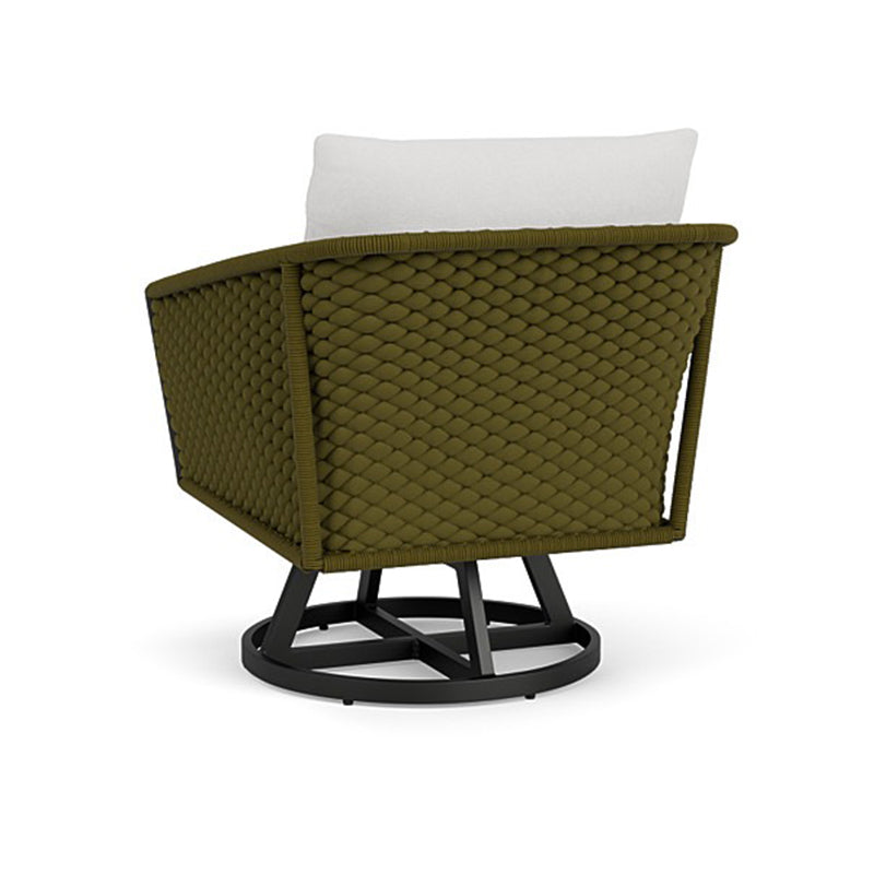 Lloyd Flanders Escape Aluminum Outdoor Swivel Lounge Chair