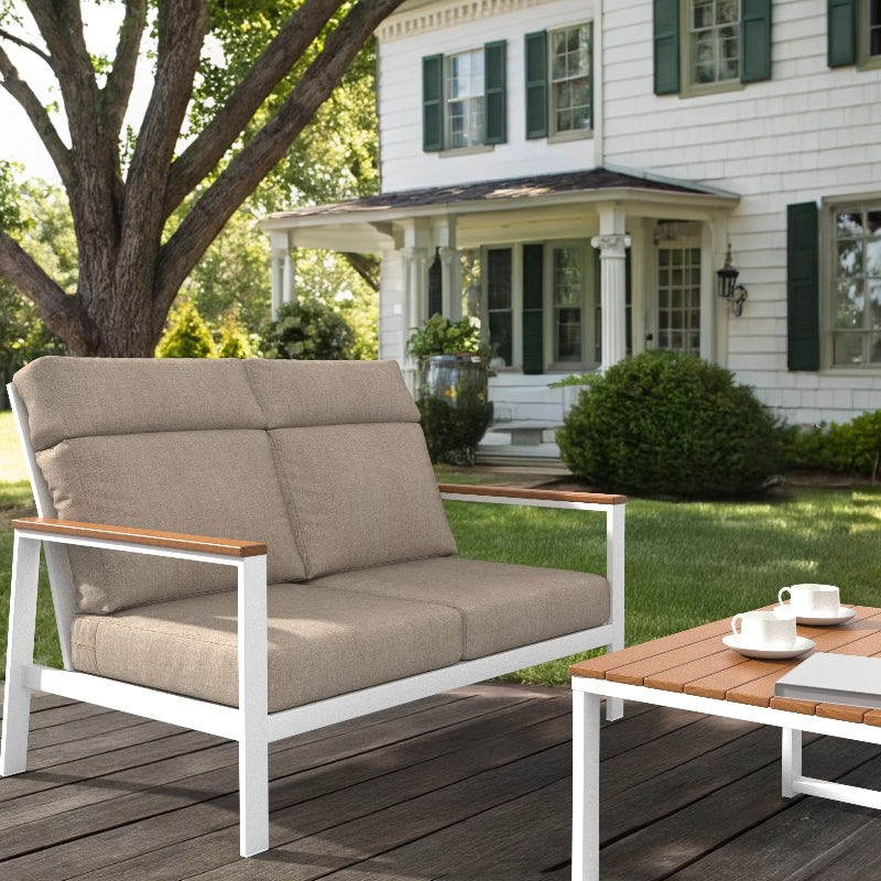 NorthCape International Ashford Aluminum Outdoor Loveseat