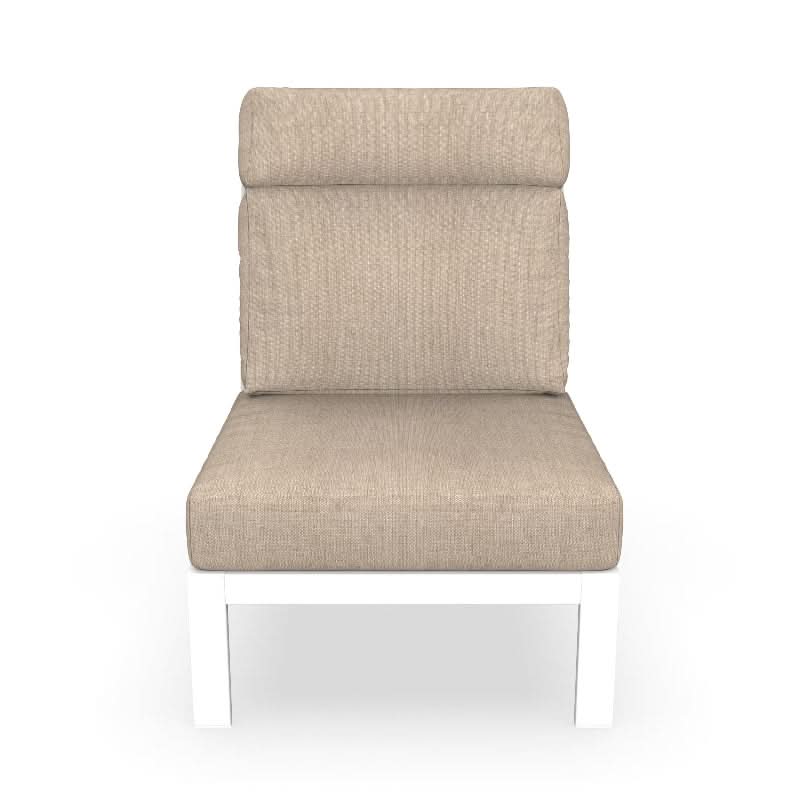 NorthCape International Ashford Aluminum Outdoor Sectional Middle Chair