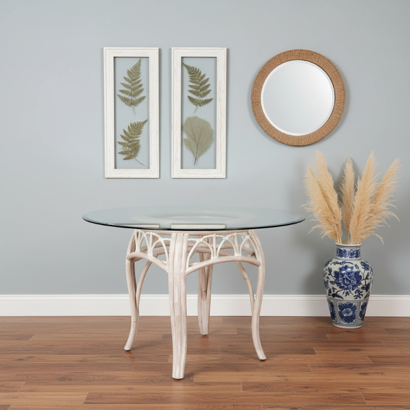 Alexander & Sheridan Cuba Rattan Indoor Dining Table