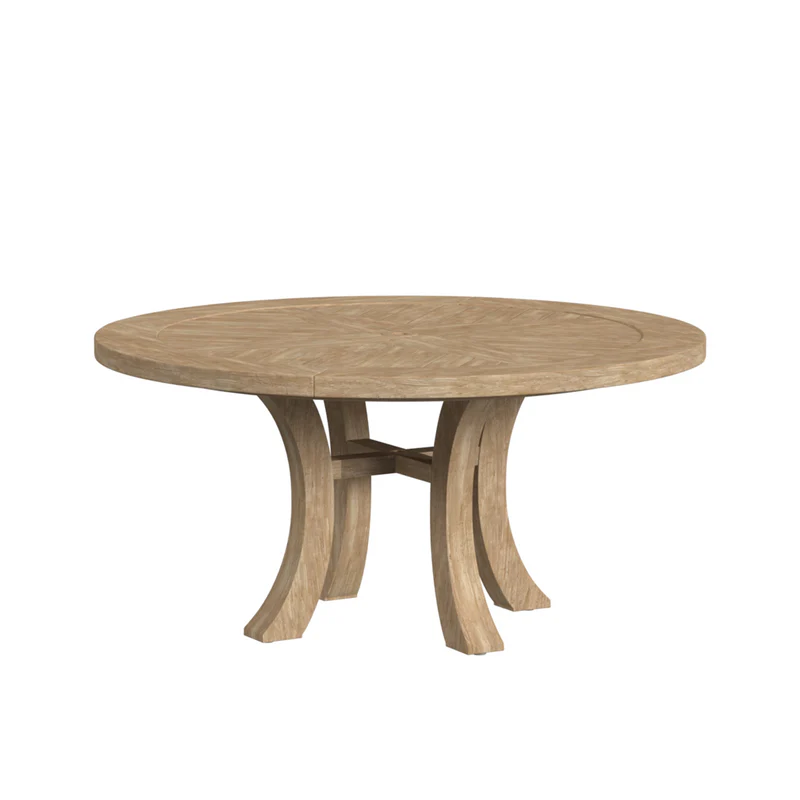 Sunset West Cambria Teak Outdoor Round Dining Table