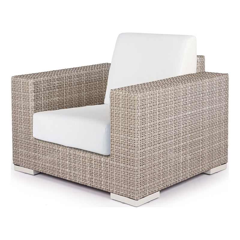 Skyline Design Paloma Wicker Outdoor Armchair with Ottoman