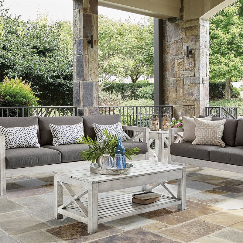 South Sea Rattan Farlowe Aluminum Outdoor Coffee Table