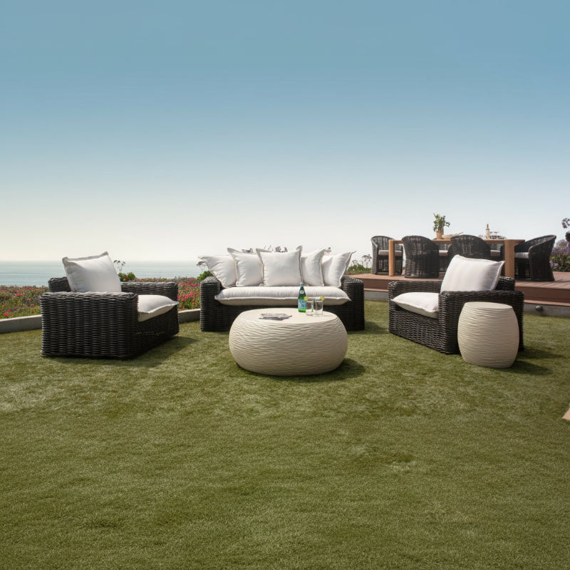 Sunset West Dune Concrete Outdoor End Table
