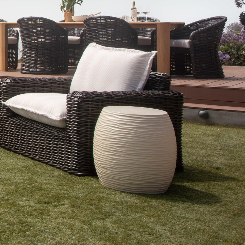 Sunset West Dune Concrete Outdoor End Table