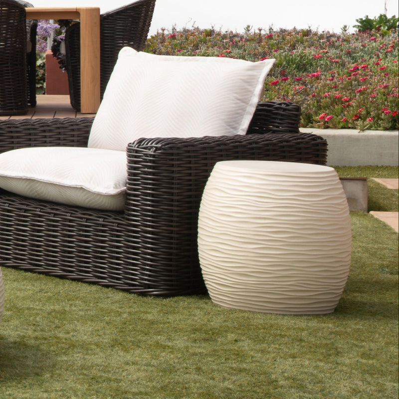 Sunset West Dune Concrete Outdoor End Table