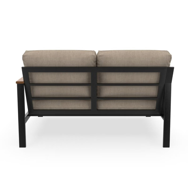 Forever Patio Hanover Aluminum Outdoor Sectional Left Arm Loveseat