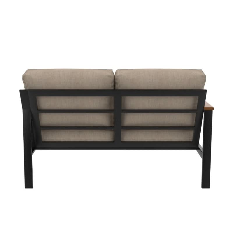 Forever Patio Hanover Aluminum Outdoor Right Arm Sectional Loveseat