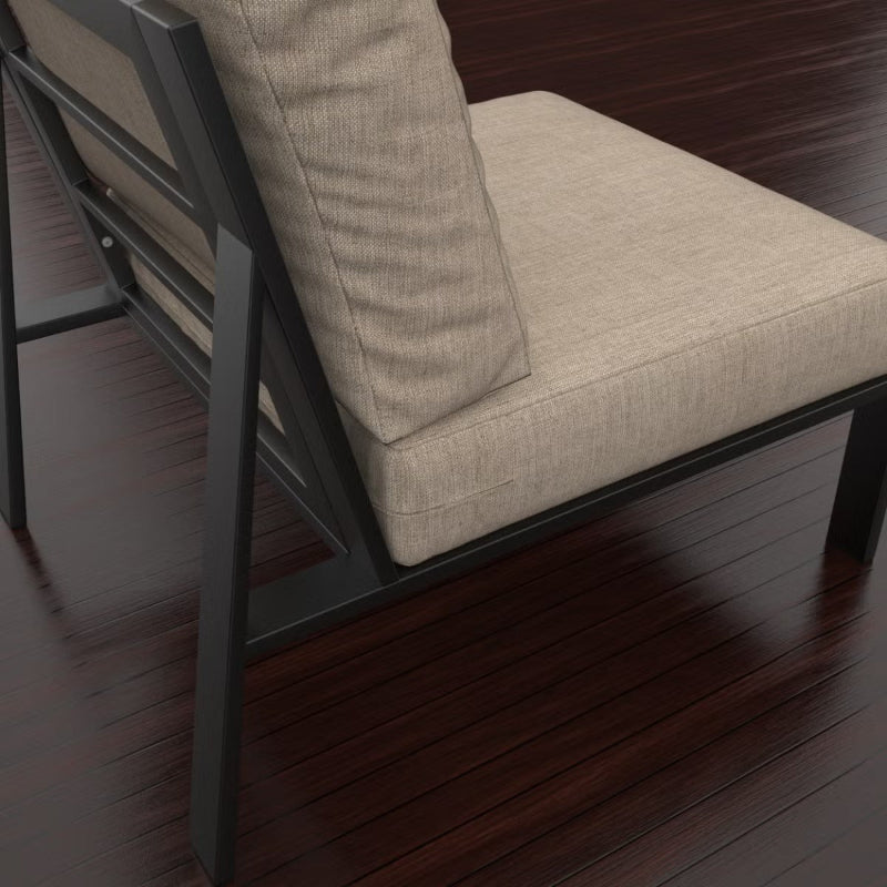 Forever Patio Hanover Aluminum Wicker Outdoor Sectional Middle Chair