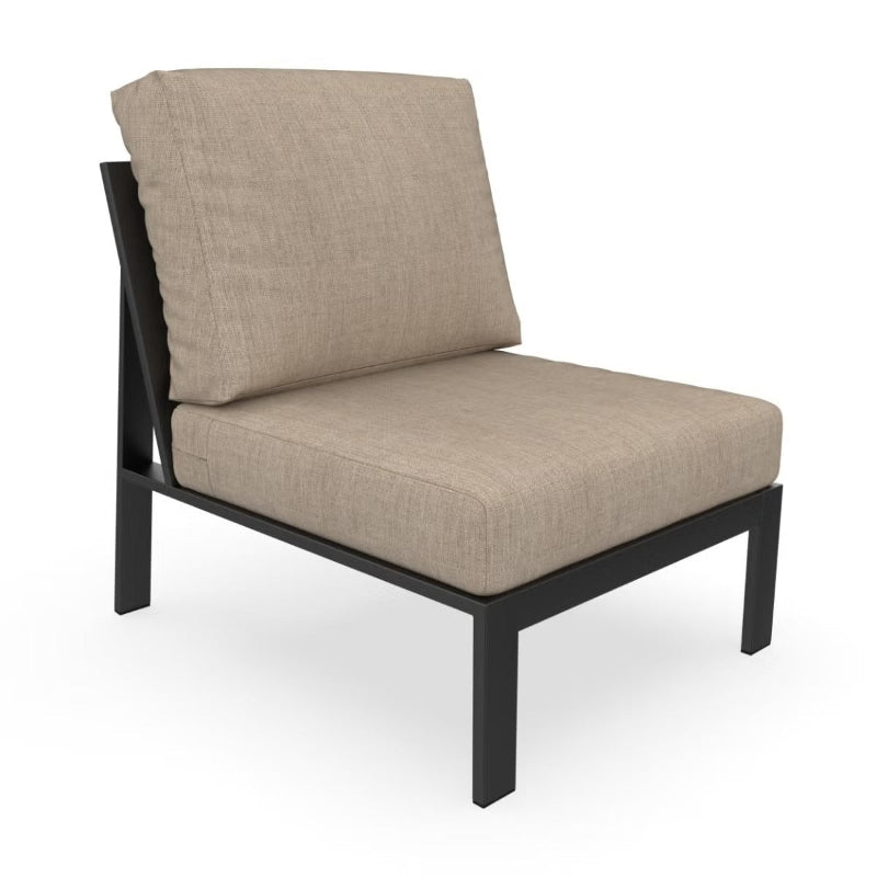 Forever Patio Hanover Aluminum Wicker Outdoor Sectional Middle Chair