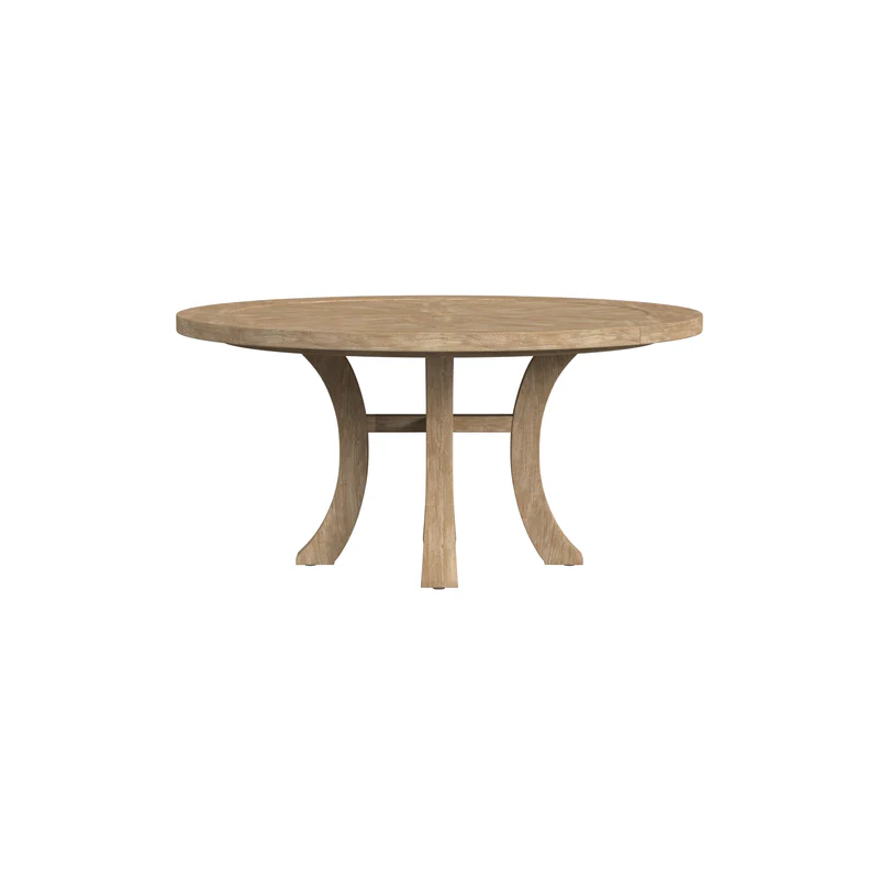 Sunset West Cambria Teak Outdoor Round Dining Table