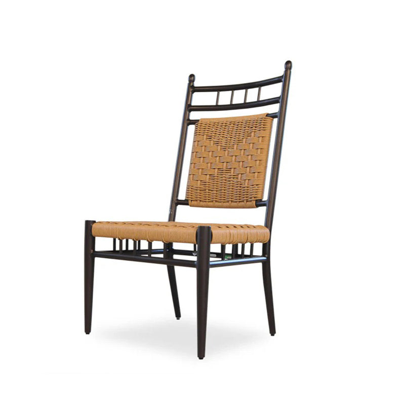 Lloyd Flanders Low Country Woven Vinyl Outdoor Armless Dining Chair