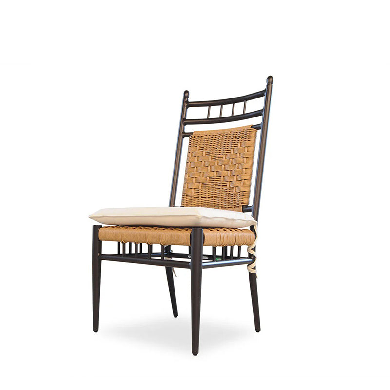 Lloyd Flanders Low Country Woven Vinyl Armless Dining Chair
