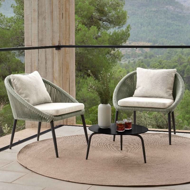 Skyline Design Rodona Rope Outdoor 5-Person Seating Set