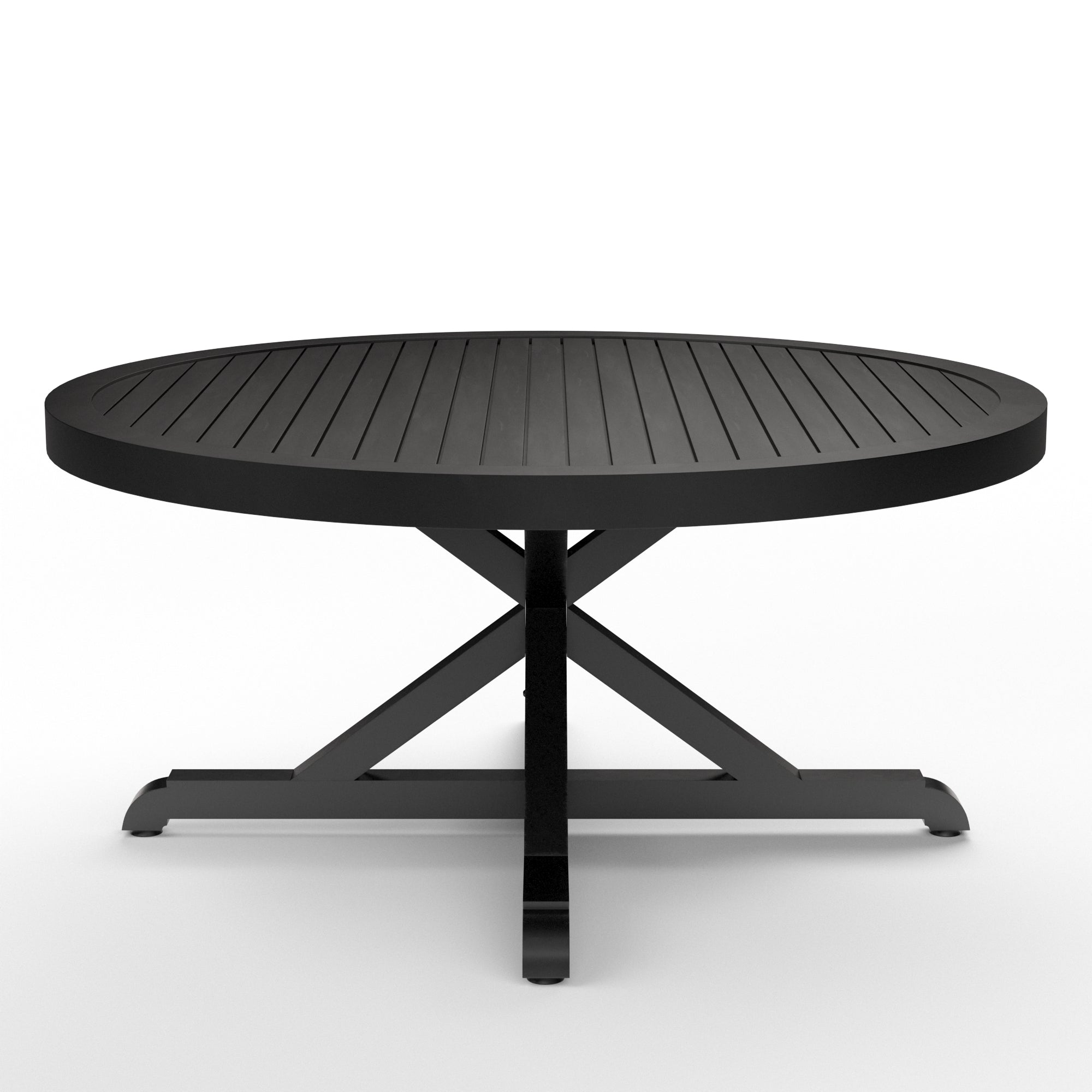Sunset West Monterey Aluminum Outdoor 60" Round Dining Table