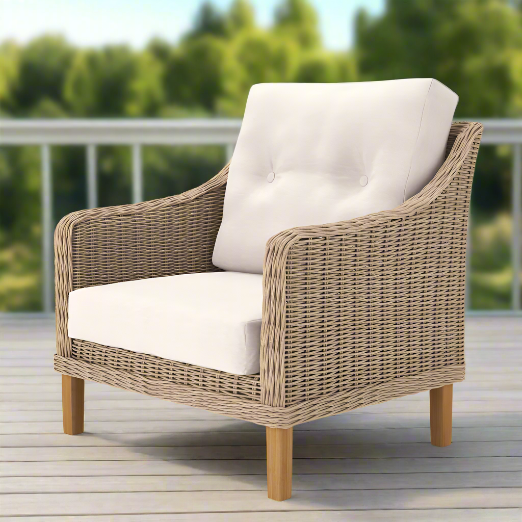 NorthCape International 6510 Wicker Outdoor Lounge Chair
