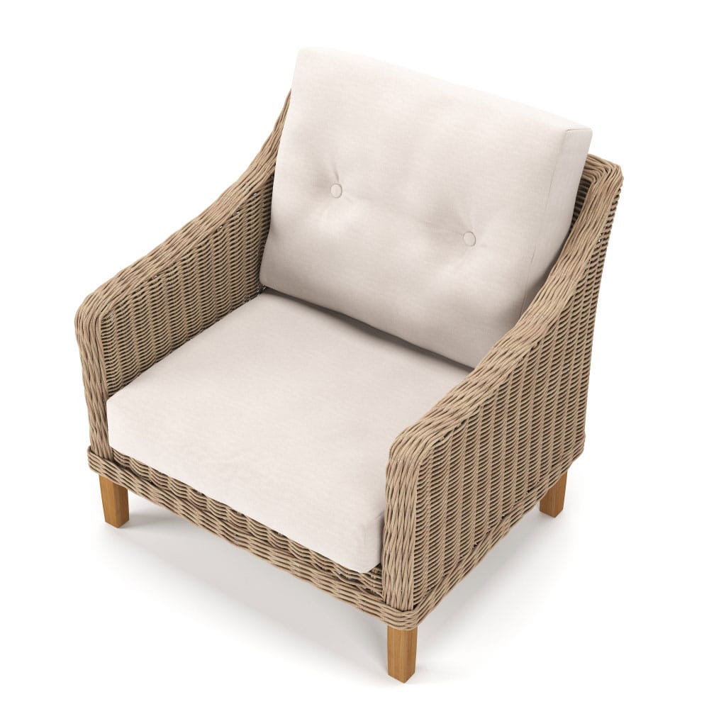 NorthCape International 6510 Wicker Outdoor Lounge Chair