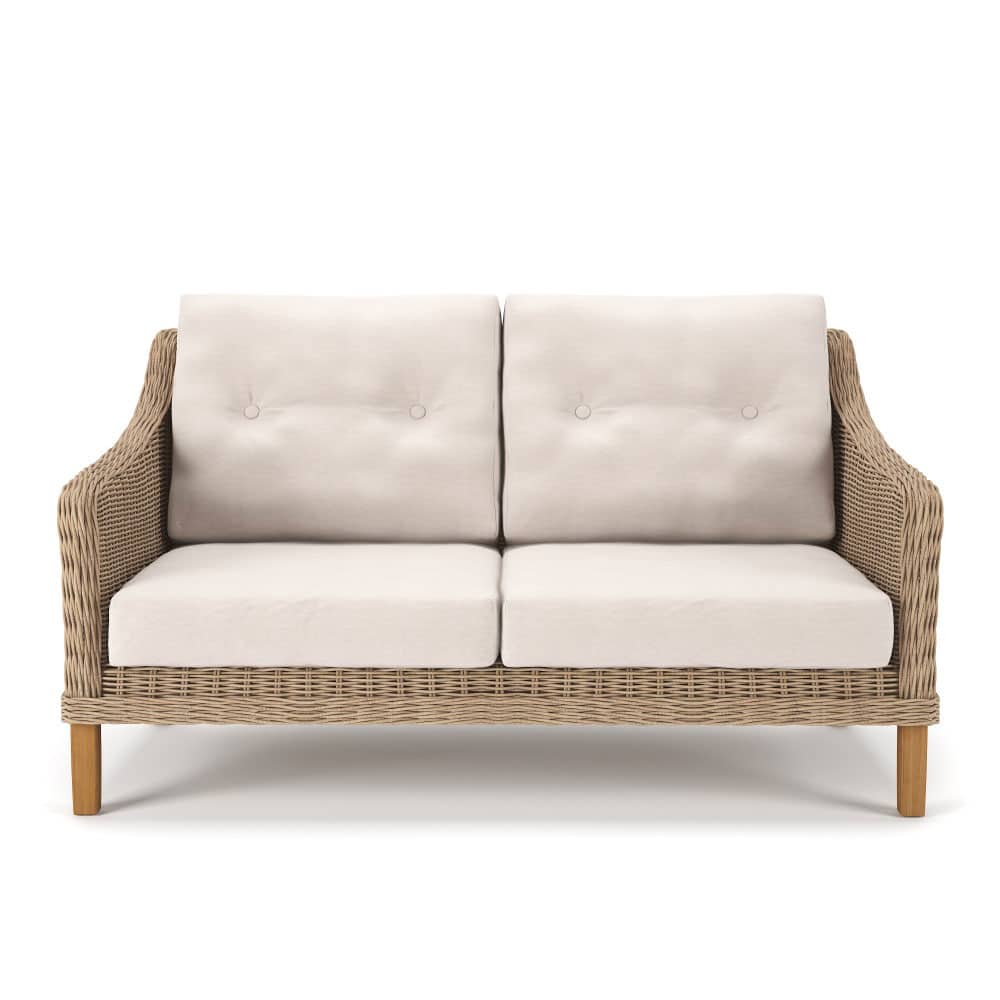 NorthCape International 6510 Wicker Outdoor Loveseat