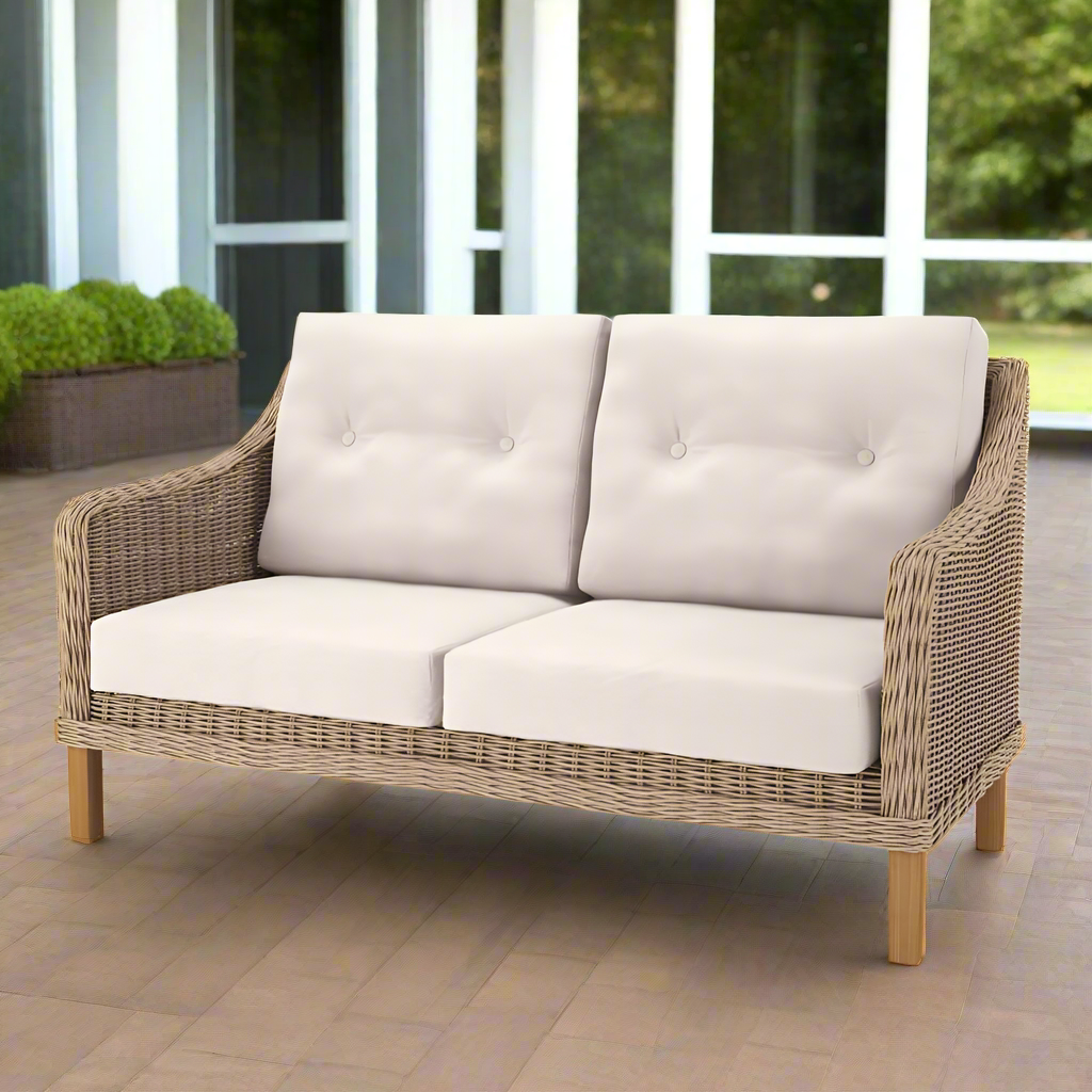 NorthCape International 6510 Wicker Outdoor Loveseat