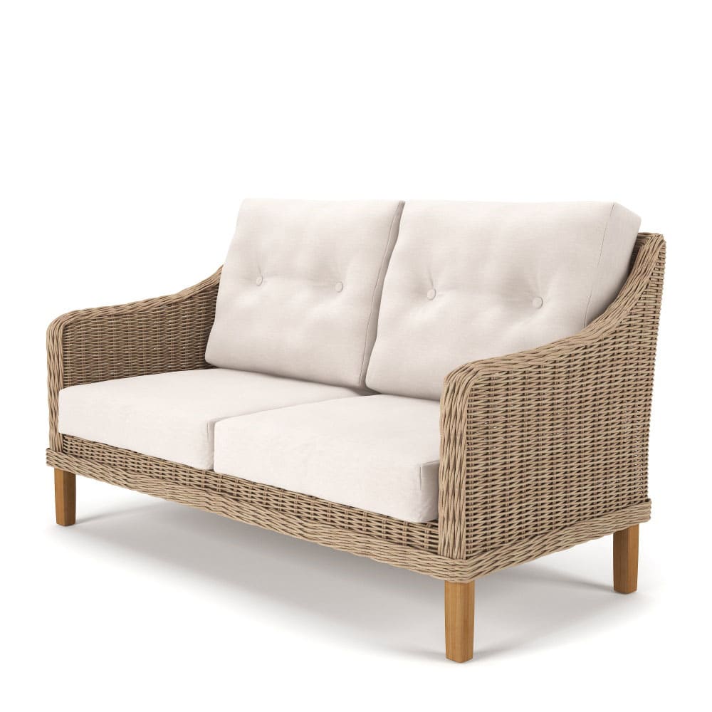 NorthCape International 6510 Wicker Outdoor Loveseat