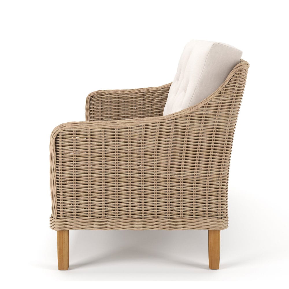 NorthCape International 6510 Wicker Outdoor Loveseat