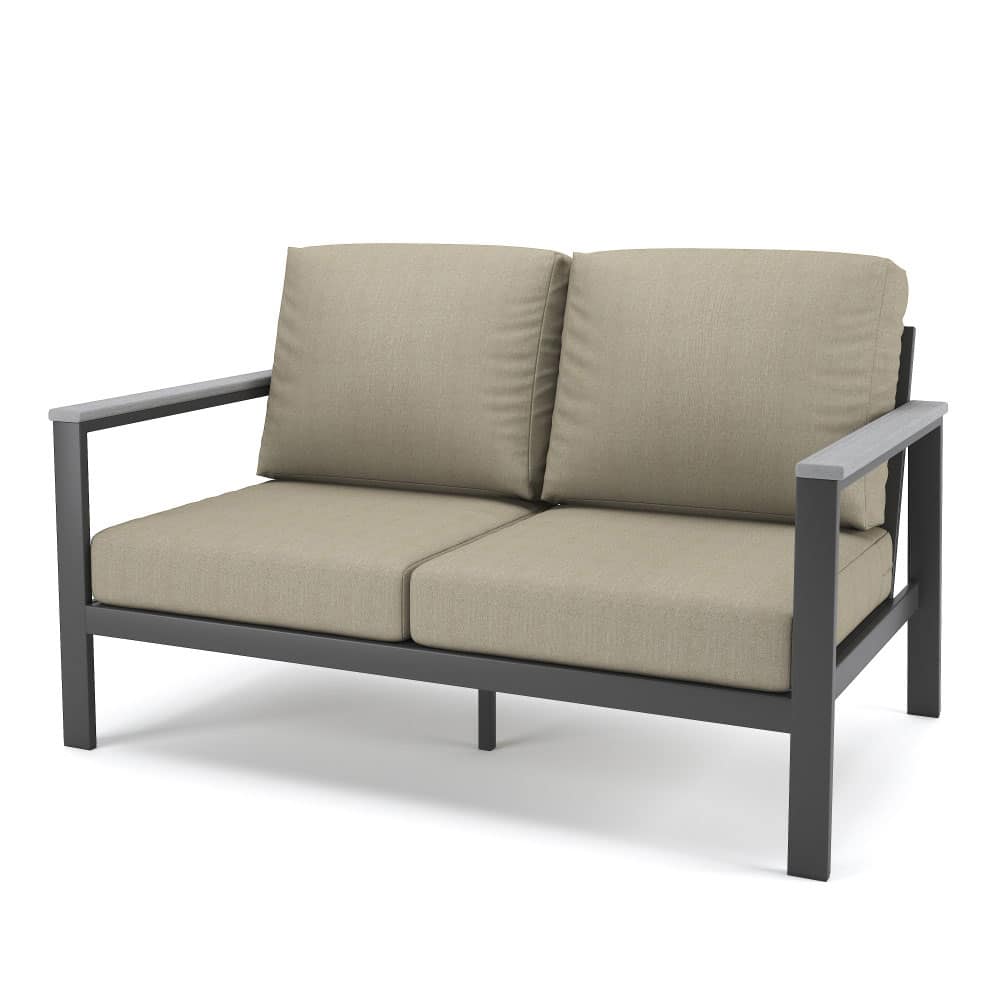 NorthCape International Hixon Aluminum Outdoor Loveseat