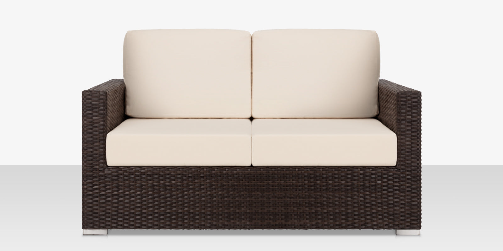 DecoScape Lucaya Wicker Outdoor Loveseat