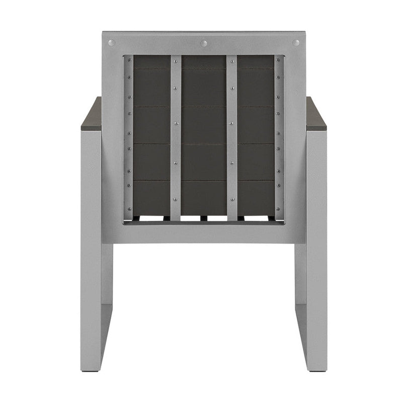 DecoScape Modera Aluminum Outdoor Dining Arm Chair