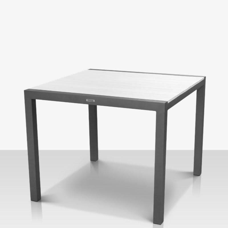 DecoScape Modera Aluminum Outdoor Square Dining Table