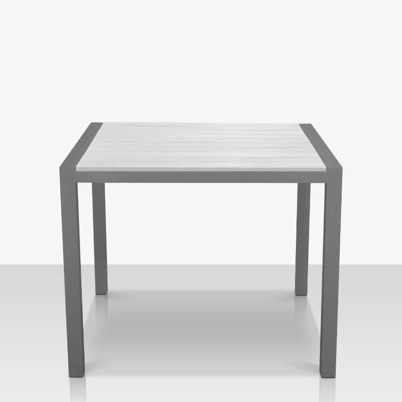 DecoScape Modera Aluminum Outdoor Square Dining Table