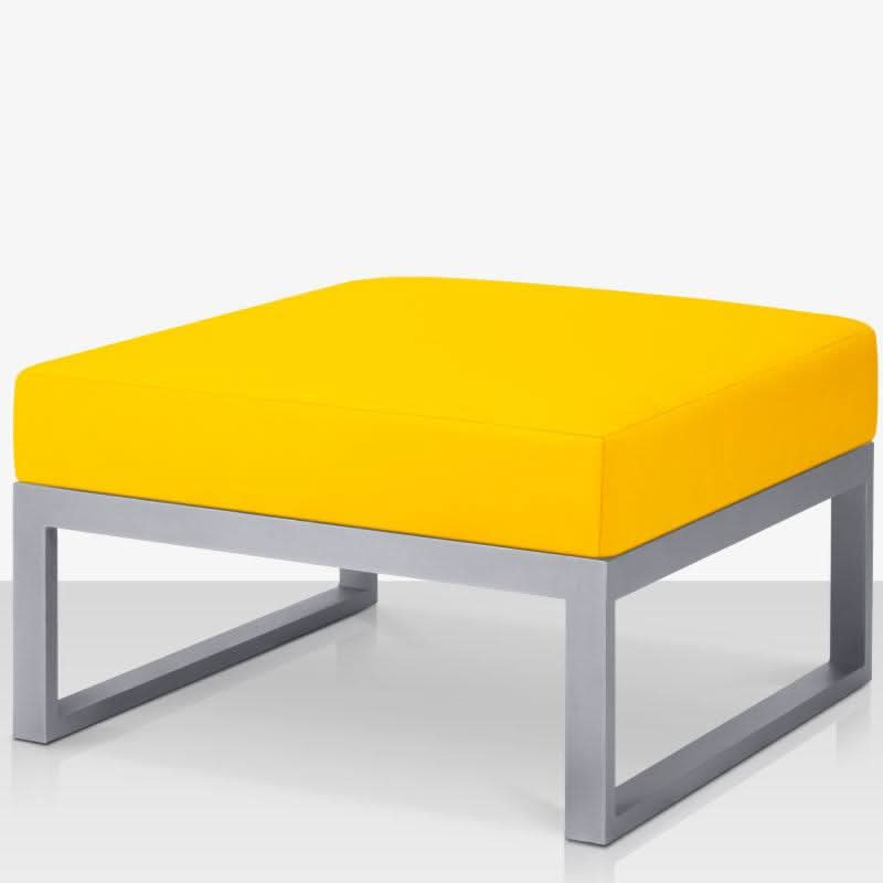 DecoScape Modera Aluminum Outdoor Ottoman