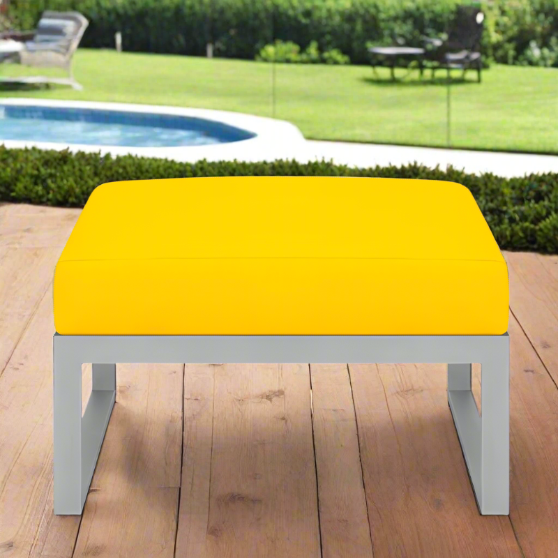 DecoScape Modera Aluminum Outdoor Ottoman