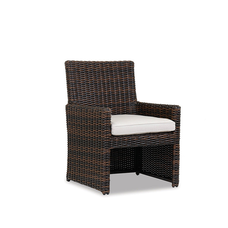 Sunset West Montecito Wicker Outdoor Dining Chair