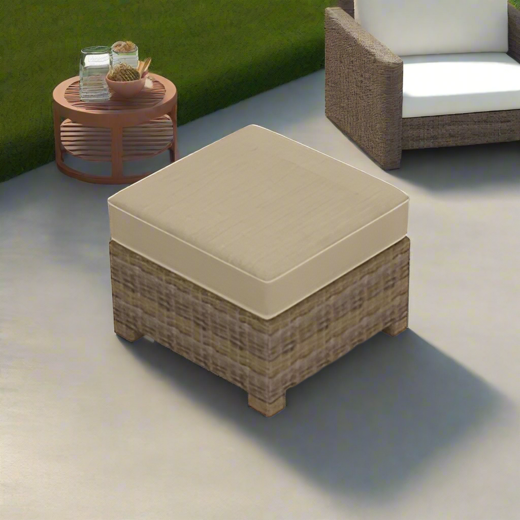 Forever Patio Bainbridge Square Ottoman by NorthCape International