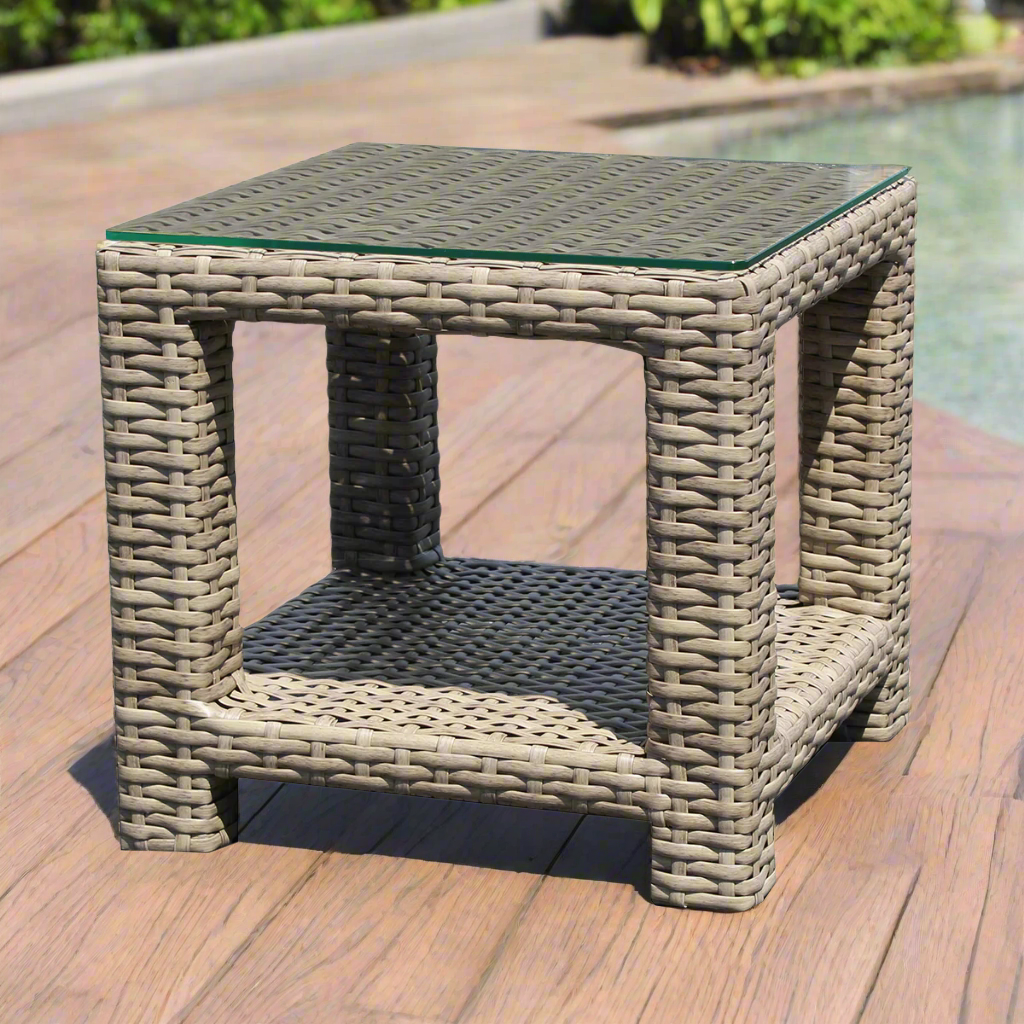 Forever Patio Grand Stafford Square End Table by NorthCape International
