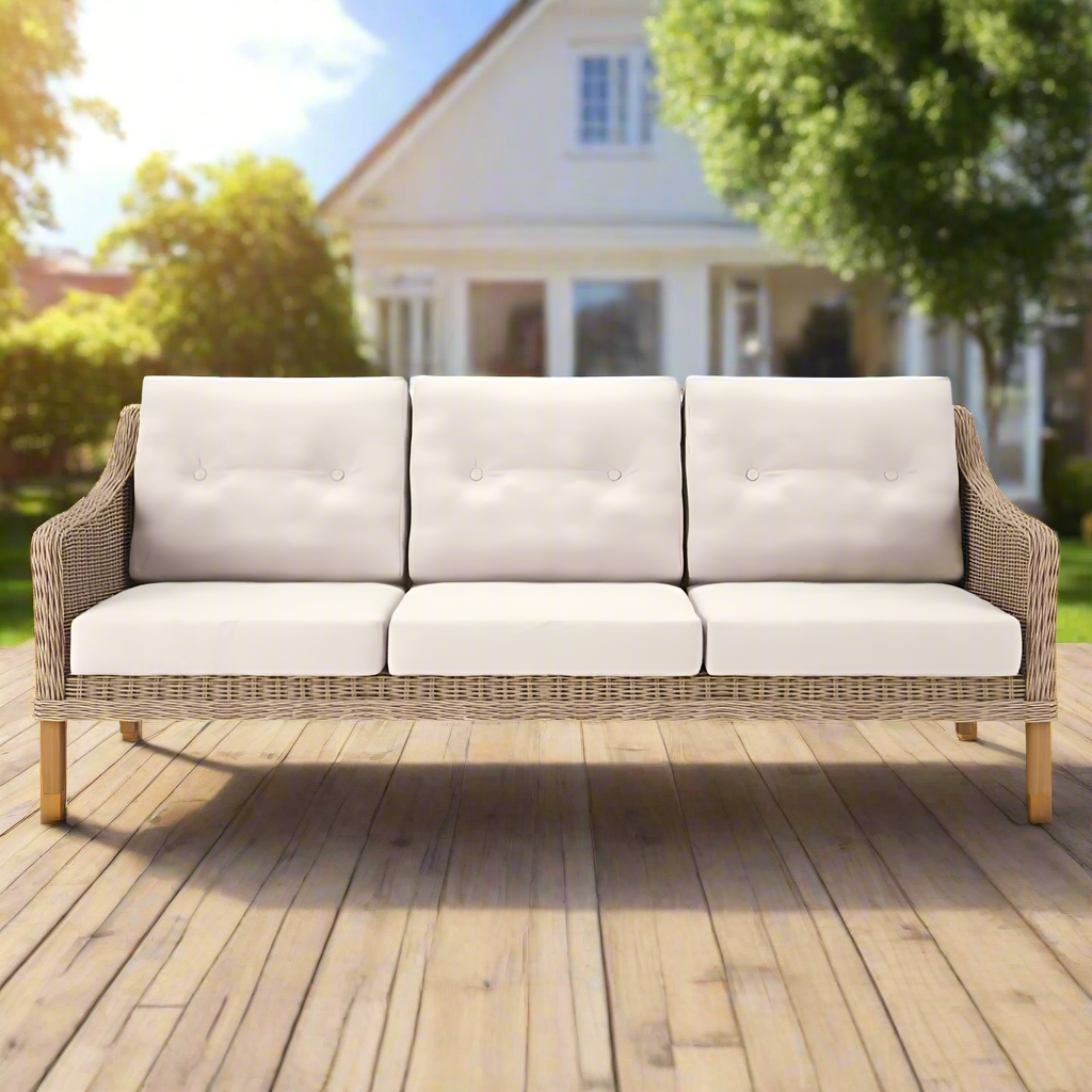 NorthCape International 6510 Wicker Outdoor Sofa