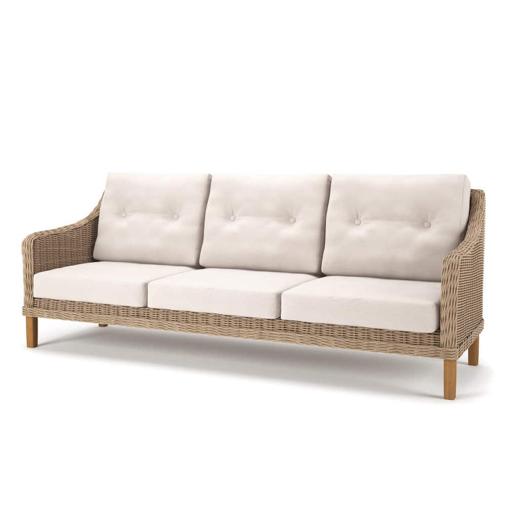NorthCape International 6510 Wicker Outdoor Sofa