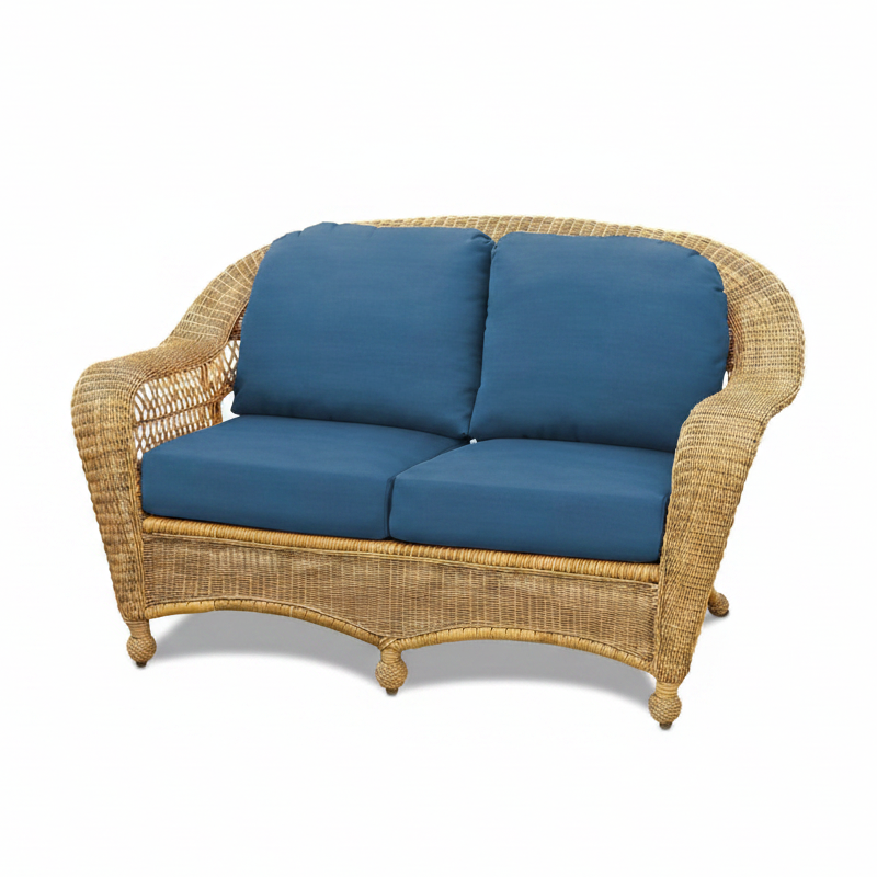 Replacement Cushions for NorthCape International Wicker Deep Seating Loveseat