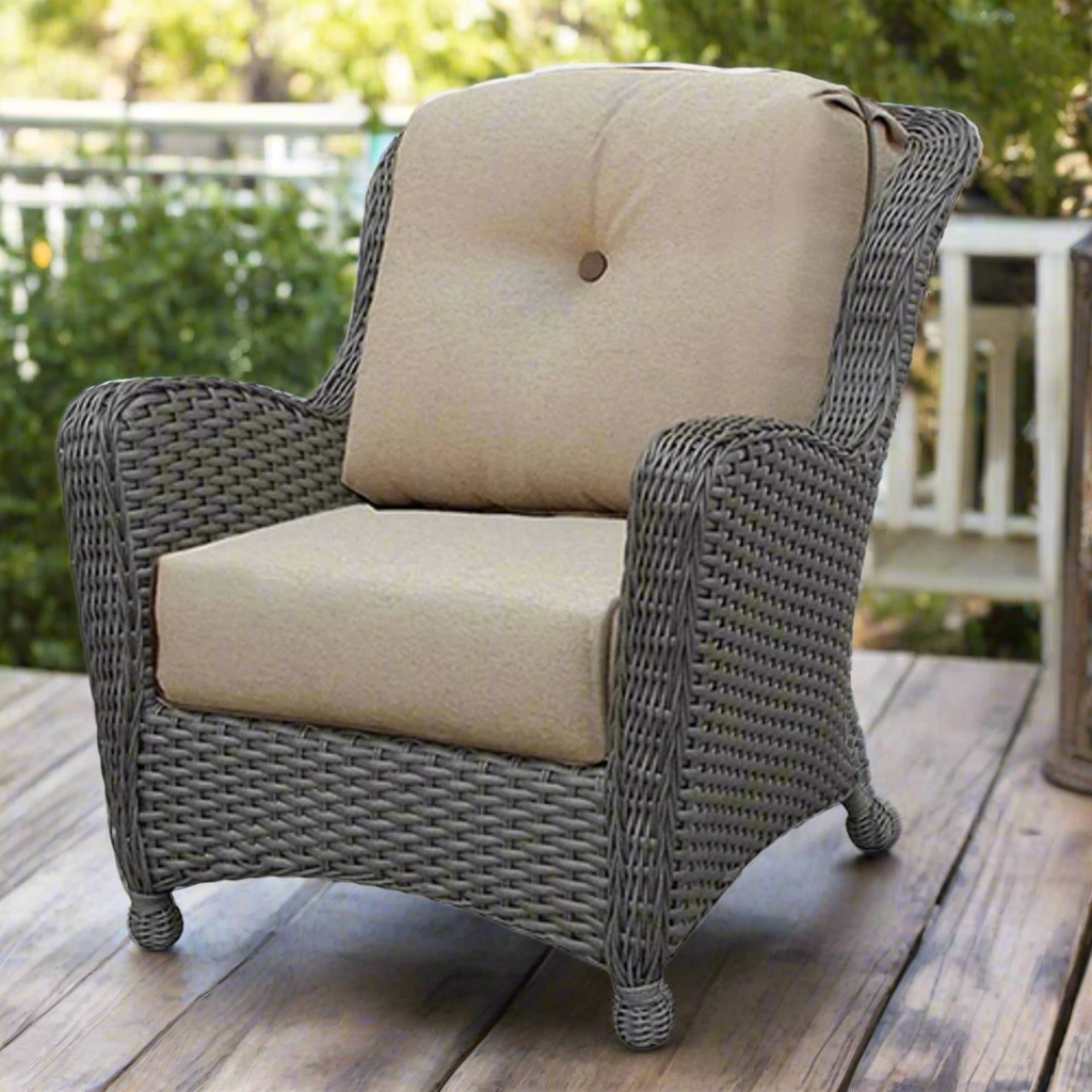 NorthCape International Richmond Wicker Outdoor Club Chair