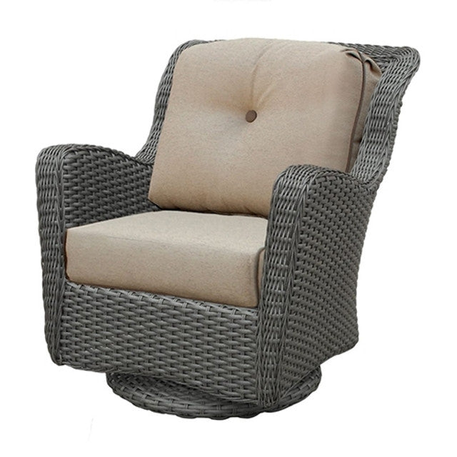 NorthCape International Richmond Wicker Outdoor Swivel Glider Chair