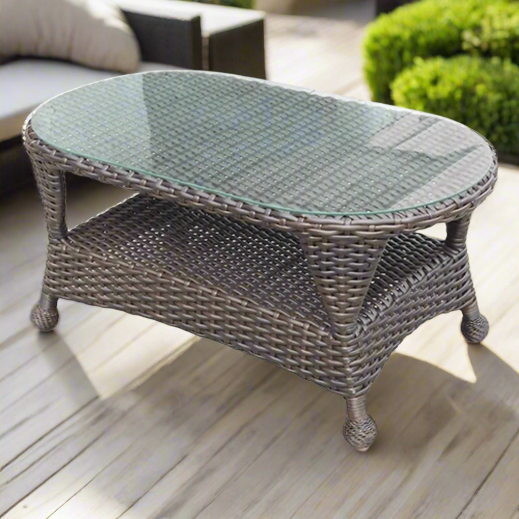 NorthCape International Richmond Woven Outdoor Coffee Table