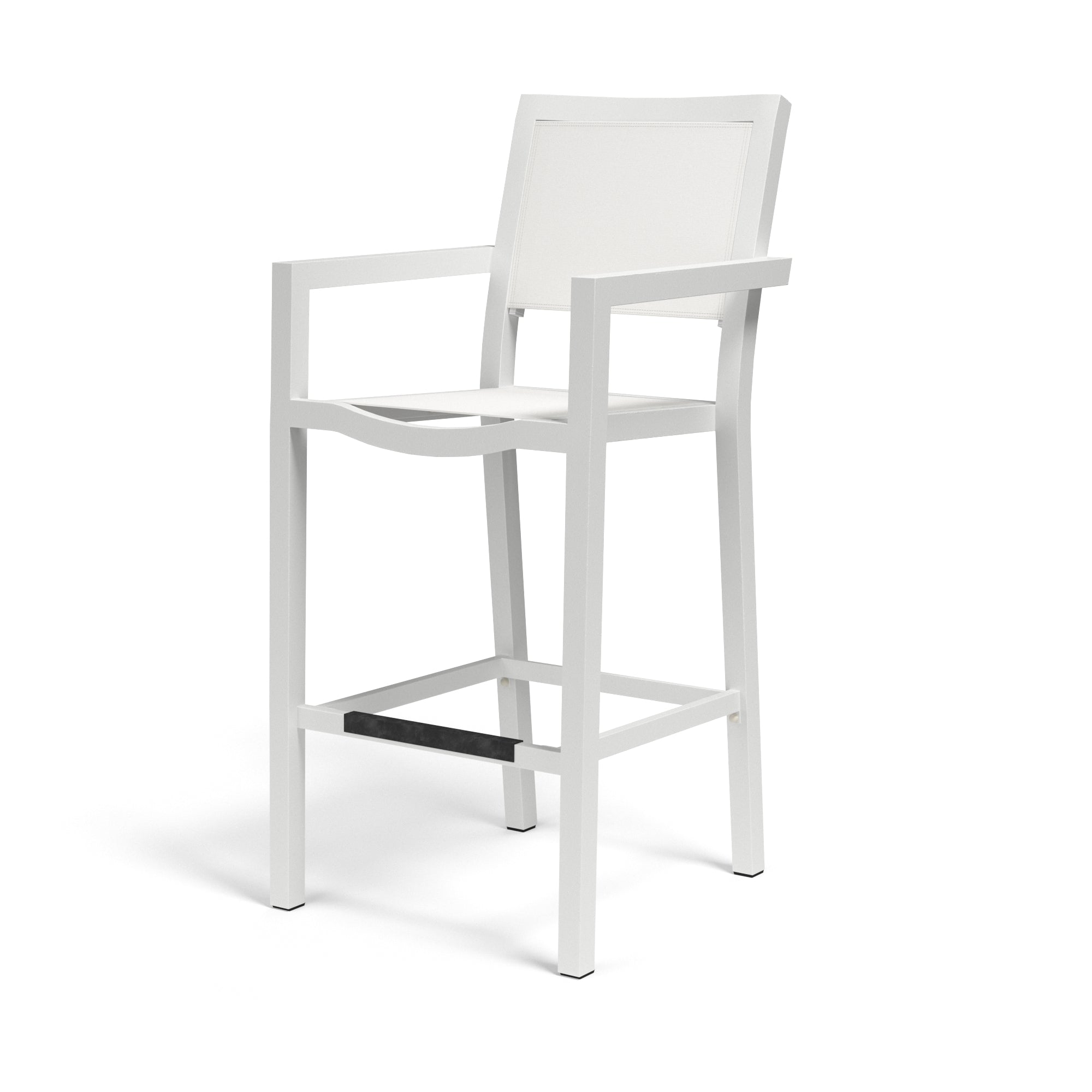 Sunset West Naples Aluminum Outdoor Sling Barstool