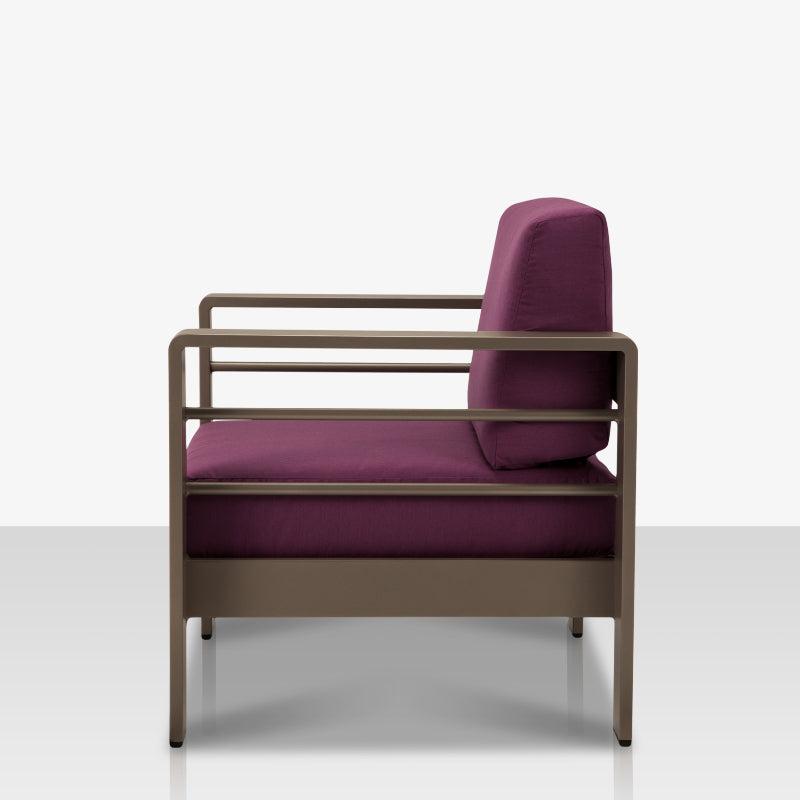 DecoScape Omni Aluminum Outdoor Club Chair