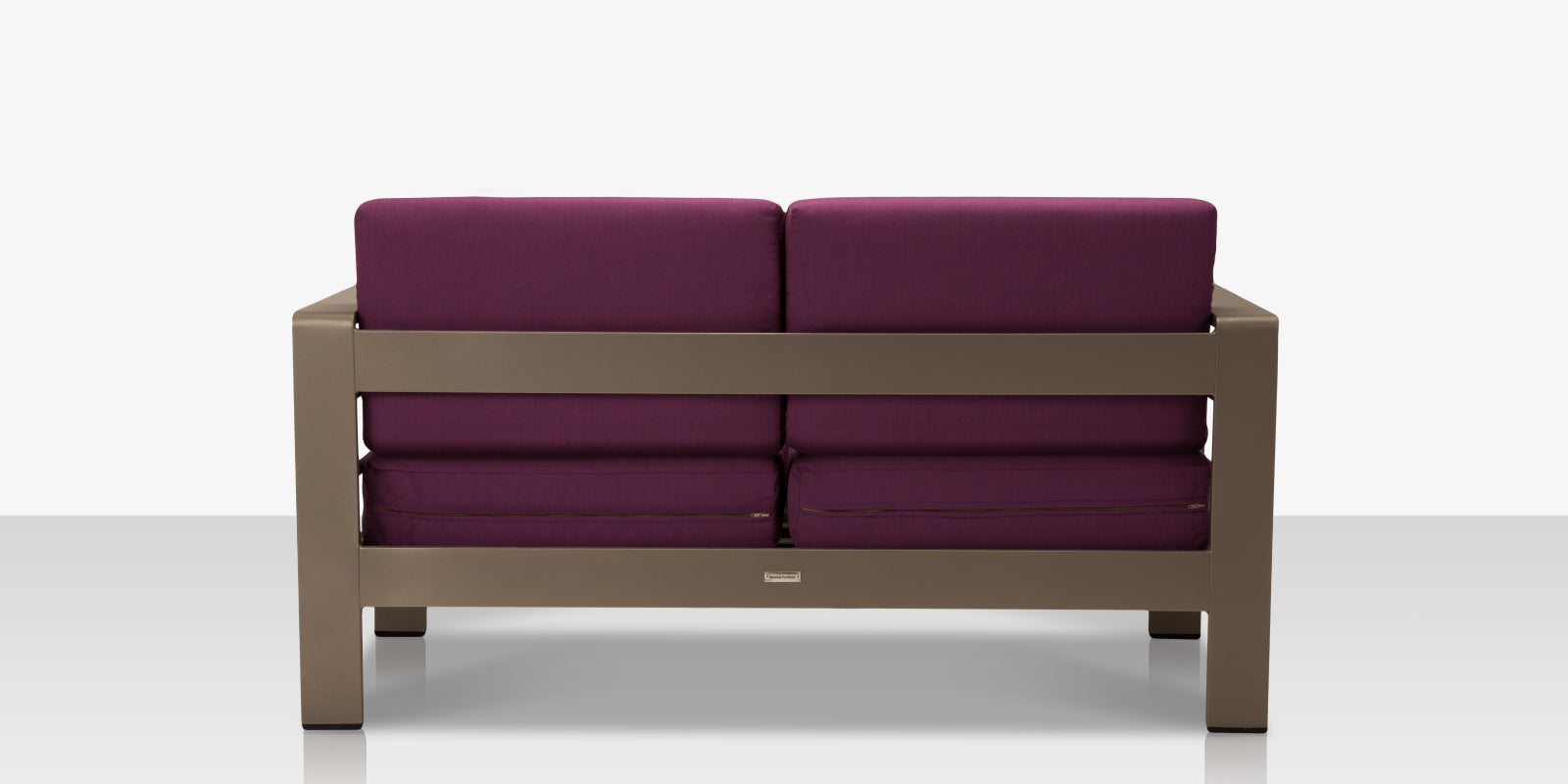 DecoScape Omni Aluminum Outdoor Loveseat