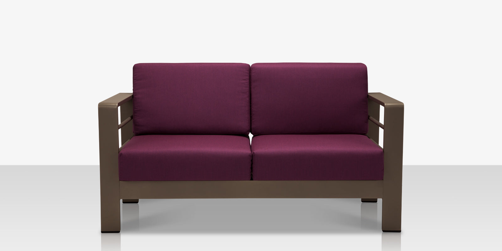 DecoScape Omni Aluminum Outdoor Loveseat
