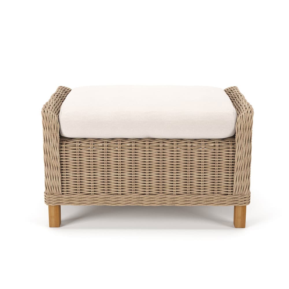 NorthCape International 6510 Wicker Outdoor Ottoman