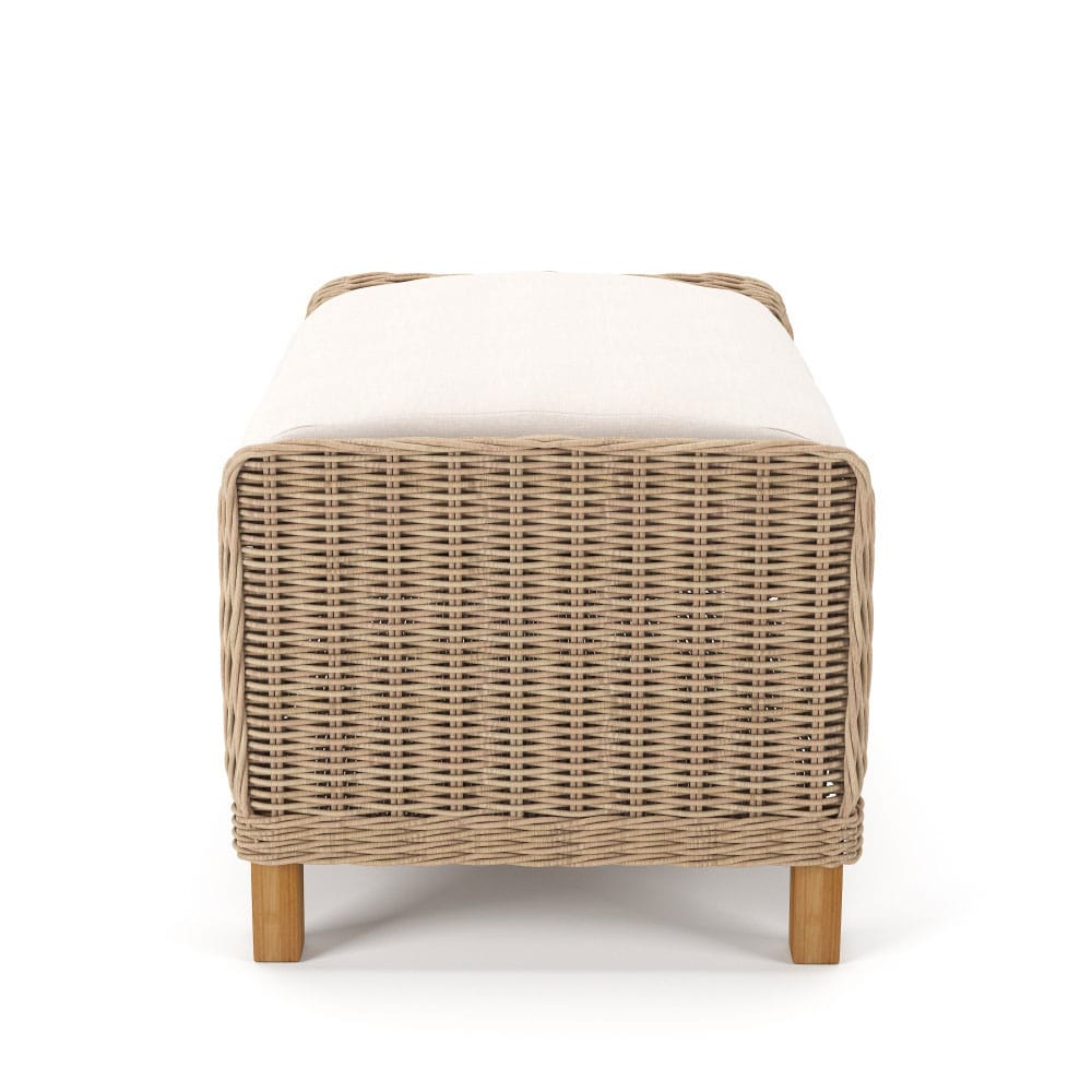 NorthCape International 6510 Wicker Outdoor Ottoman