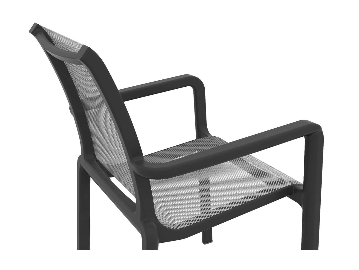 Rainbow Outdoor Paris Polypropylene Sling Armchairs (Set of 2)